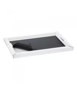 Grey non sliding placemat 325x270mm